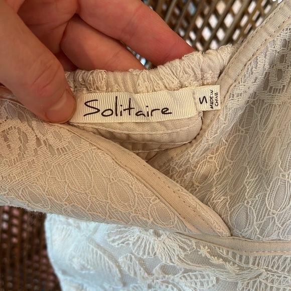 Solitaire Boho Lace Maxi Dress Size S - Picture 4 of 7